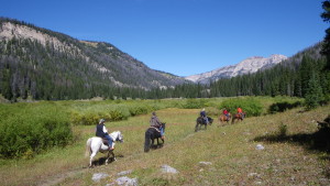 Horseback Riding - Jackson Hole Wyoming Vacation Packages at Flat Creek Ranch