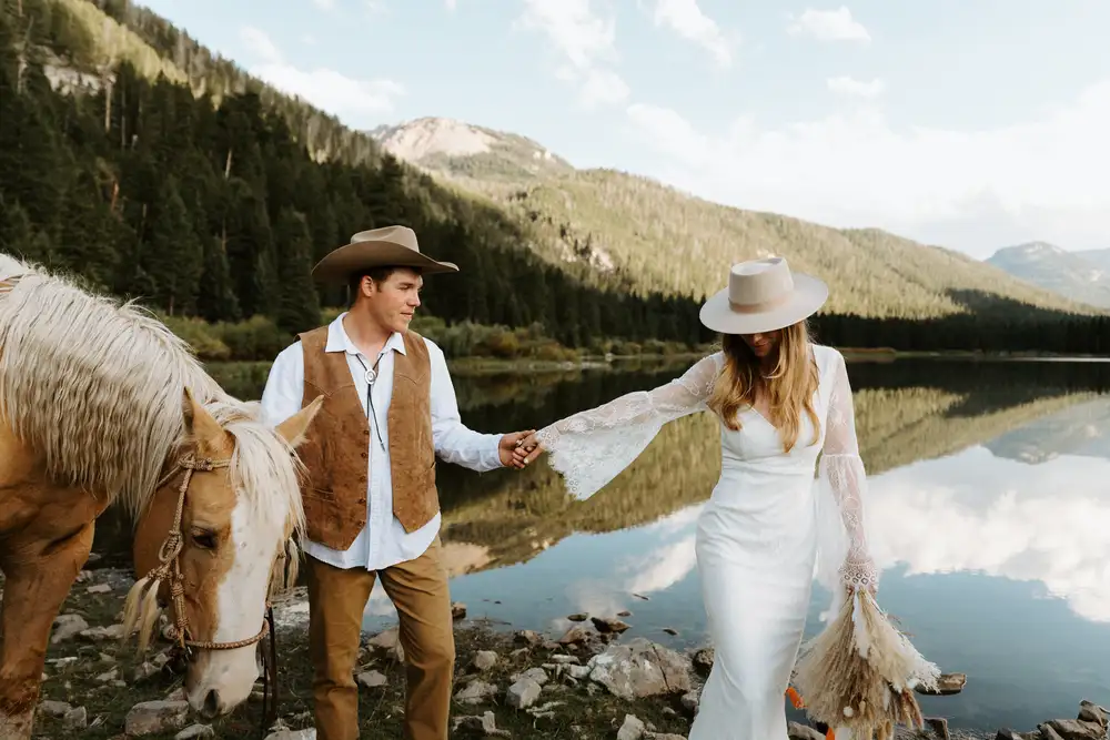 Wyoming Dude Ranch Weddings
